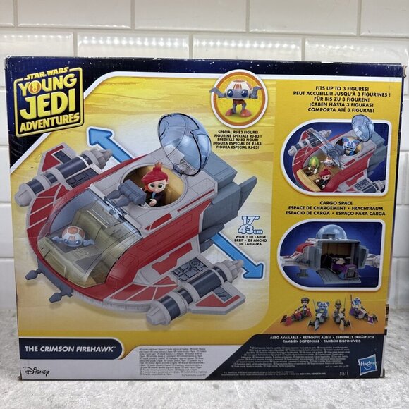 Star Wars: Young Jedi Adventures The Crimson Firehawk - New in box - Disney - Picture 2 of 6
